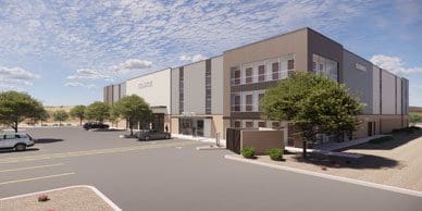 North Valley Storage Building Rendering