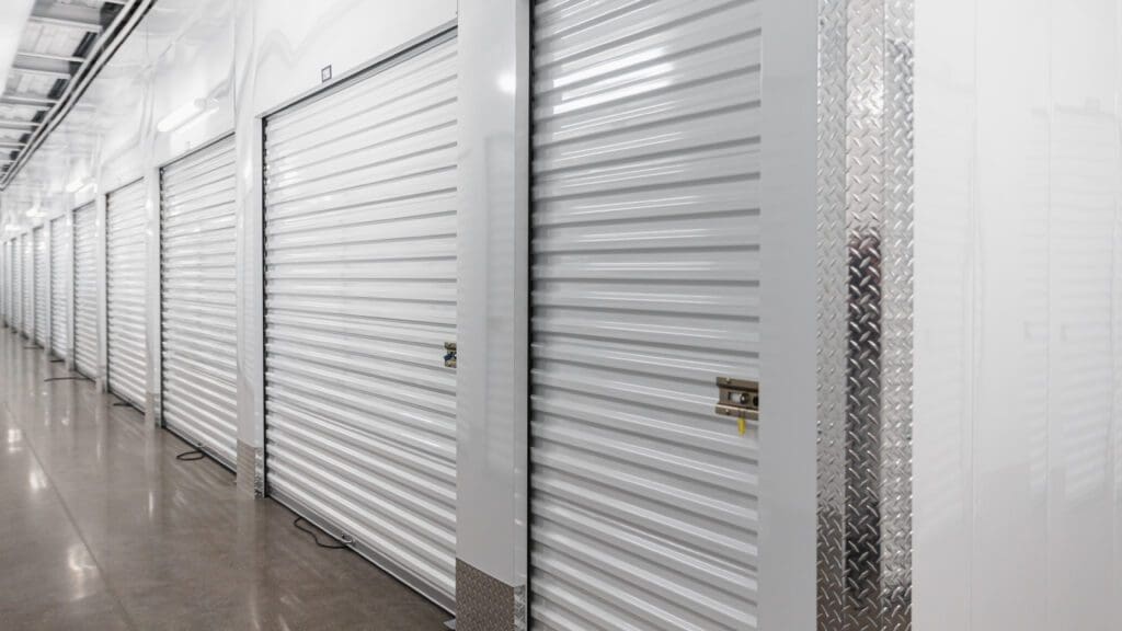 Photo of interior storage units