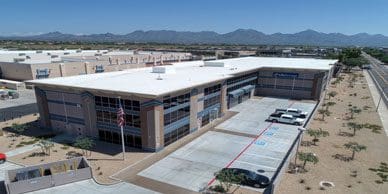 Aerial Photo of Scottsdale Promenade Self Storage