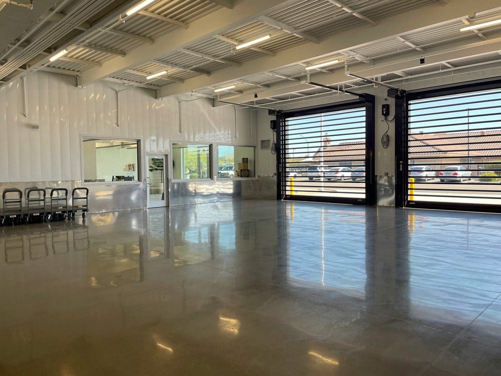 Tatum and Dynamite Self Storage Photo of Interior Loading Bay