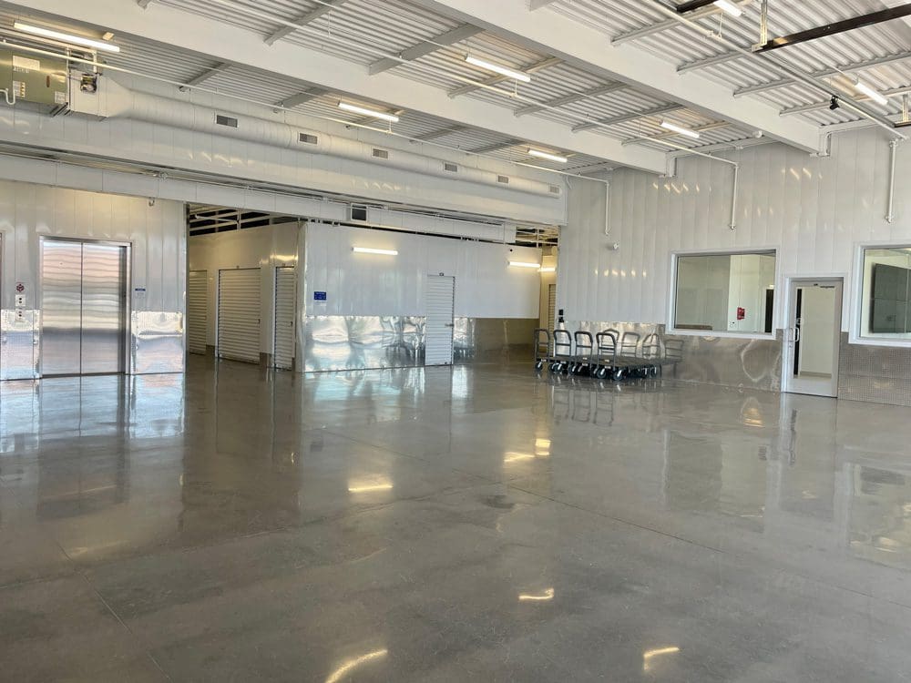 Tatum and Dynamite Self Storage Photo of Interior Loading Bay