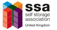 A logo of self storage association uk